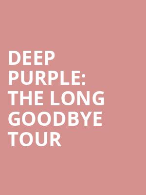 Deep Purple: The Long Goodbye Tour at O2 Arena